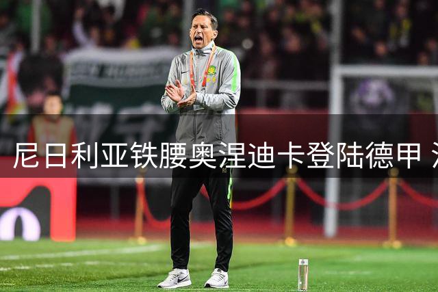 尼日利亚铁腰奥涅迪卡登陆德甲 法兰克福锁定未来八年核心